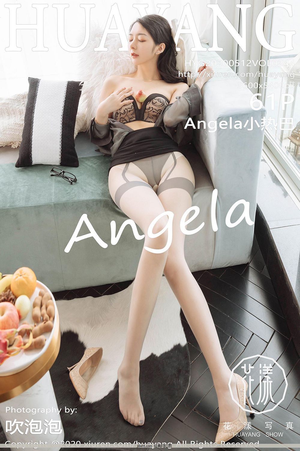 [дHuaYang] y20.05.12 VOL.244 AngelaСȰ ۾OL [61P]