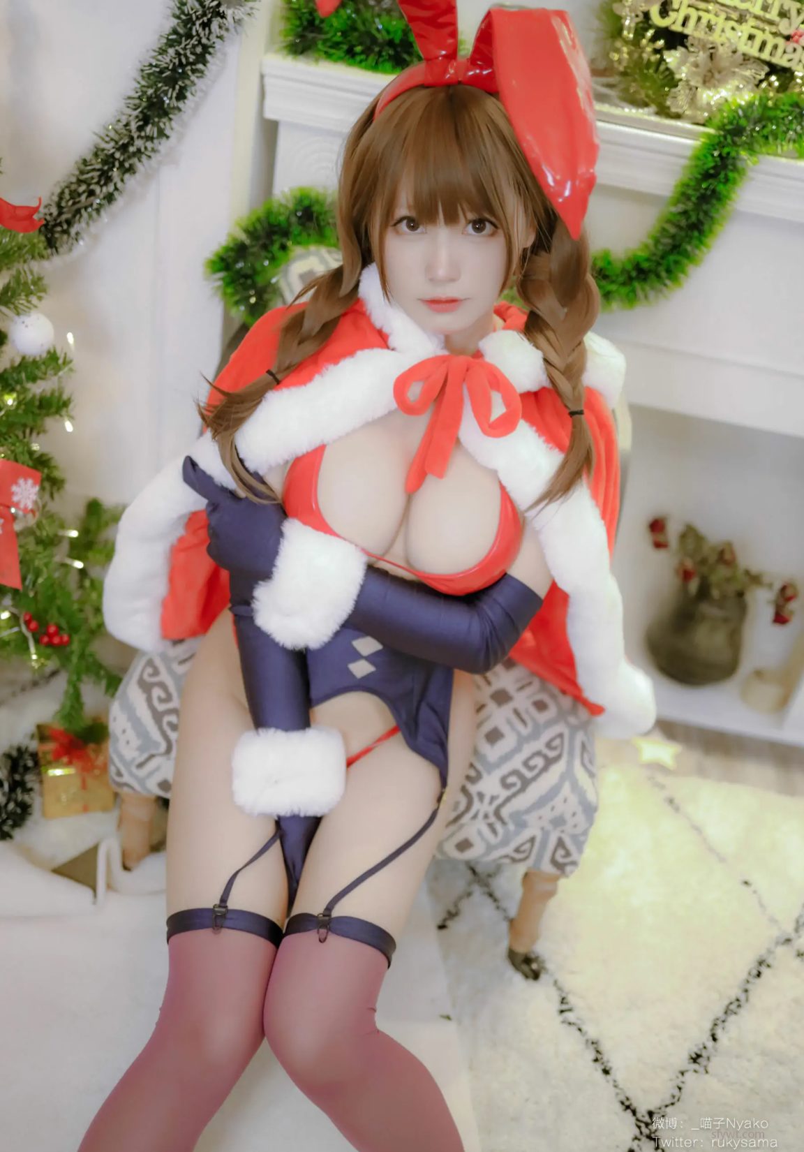 ģ Ů (155P) [COS] ͼ coserӰ Nyako Christmas Bunny P.29