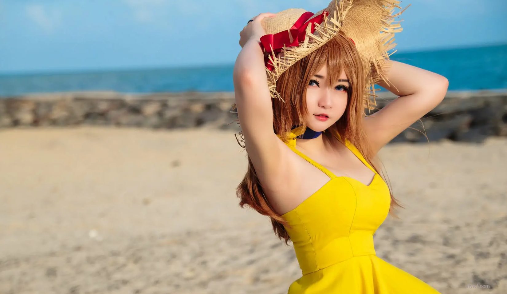 Potato Yellow ͼ Asuka CoserƯС Godzilla coserӰ (27P) Dress ģ P.3