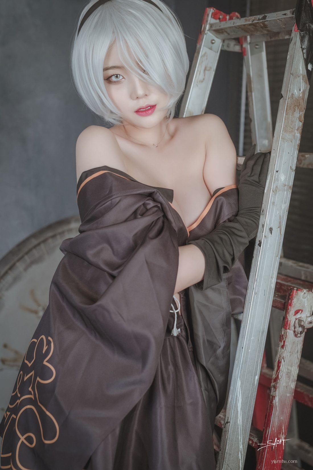 Automata Nier Cos [ϺsaintPhotoLifeӰ] ʻ㼯ͼ KDA Akali Vol.4 s Yuna Yuna P.13