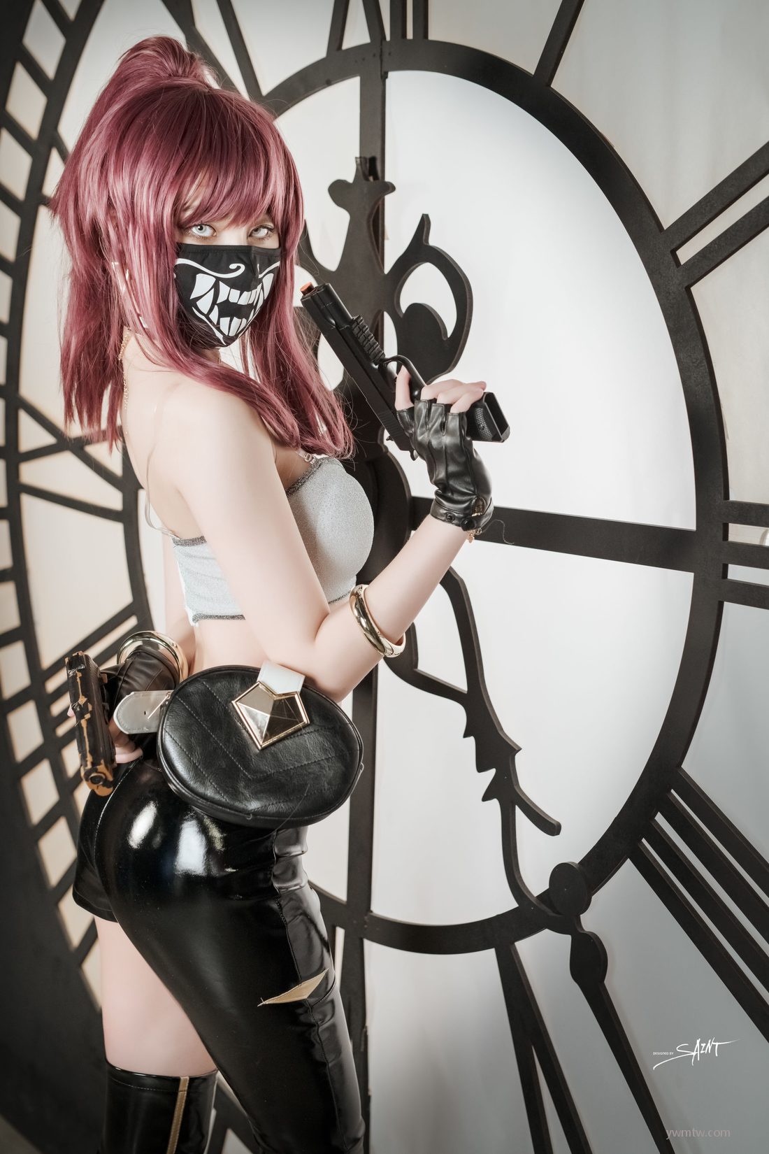 KDA Yuna Cos s Nier [ϺsaintPhotoLifeӰ] Automata ʻ㼯ͼ Yuna Vol.4 Akali P.7