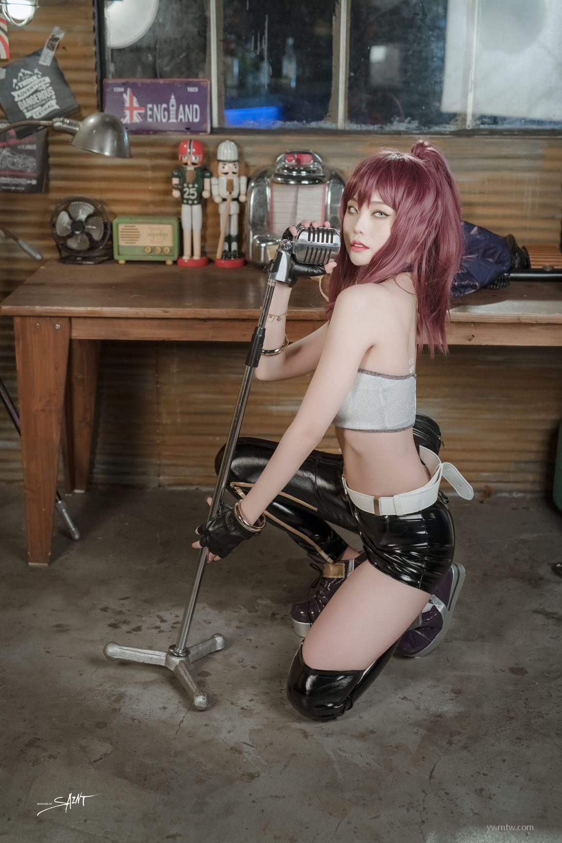 KDA Yuna Cos s Nier [ϺsaintPhotoLifeӰ] Automata ʻ㼯ͼ Yuna Vol.4 Akali P.7