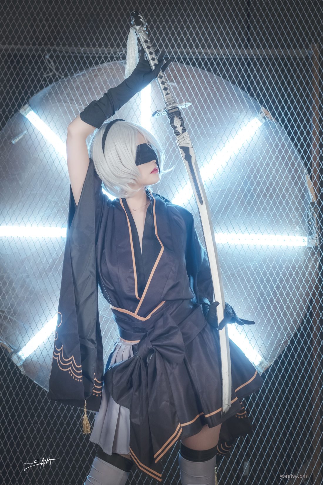 Vol.4 Yuna ʻ㼯ͼ KDA Automata Nier s Yuna Akali [ϺsaintPhotoLifeӰ] Cos P.9